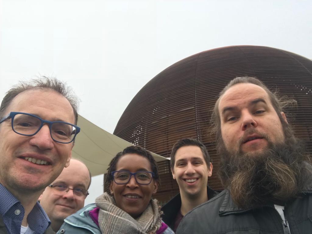 Java team naar CERN